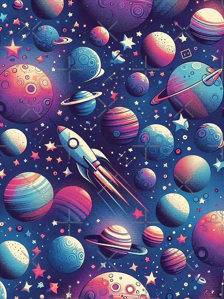 The Colors in Space by DoggoTankDesign Unisex