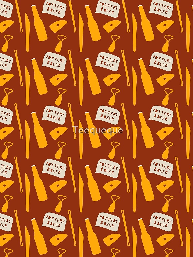 Pottery Tools and Beer by Teequeque