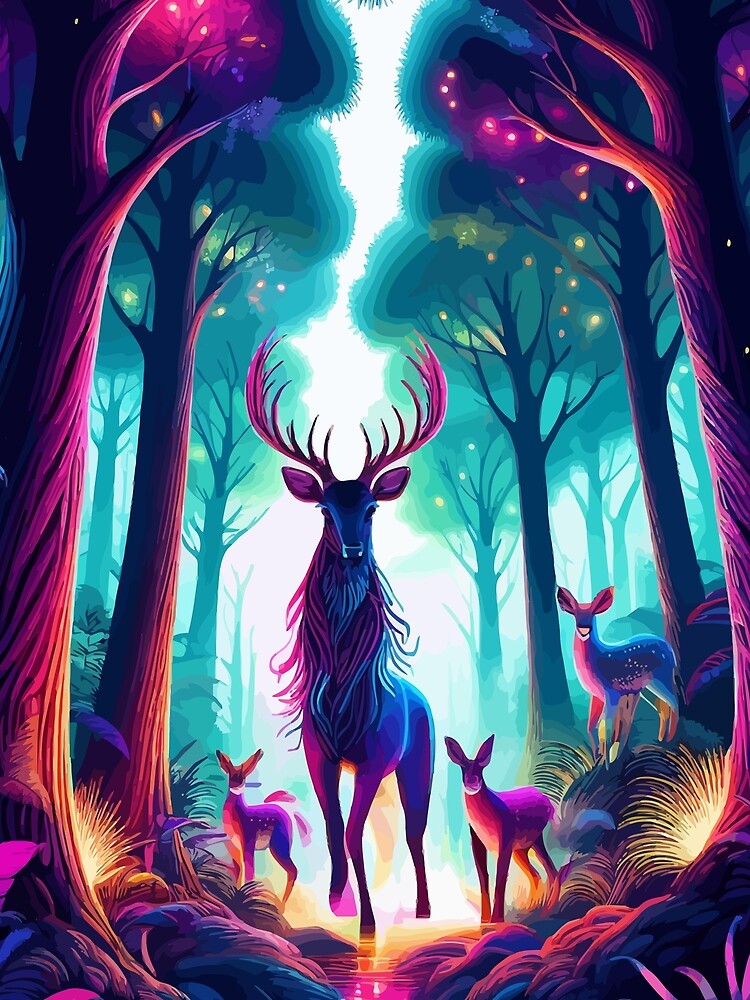 The Electric Forest Rave by bb-15artstudio