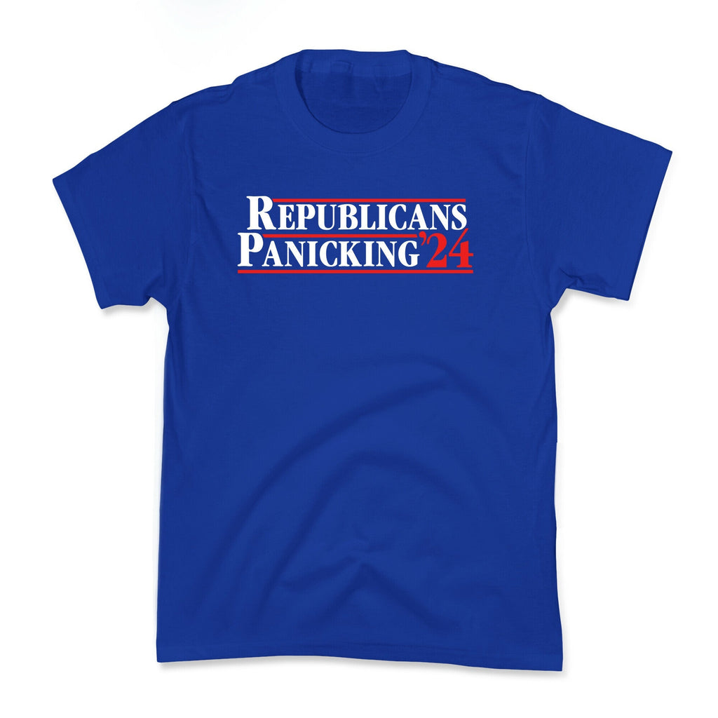 Republicans Panicking 2024 Kids Tee Unisex