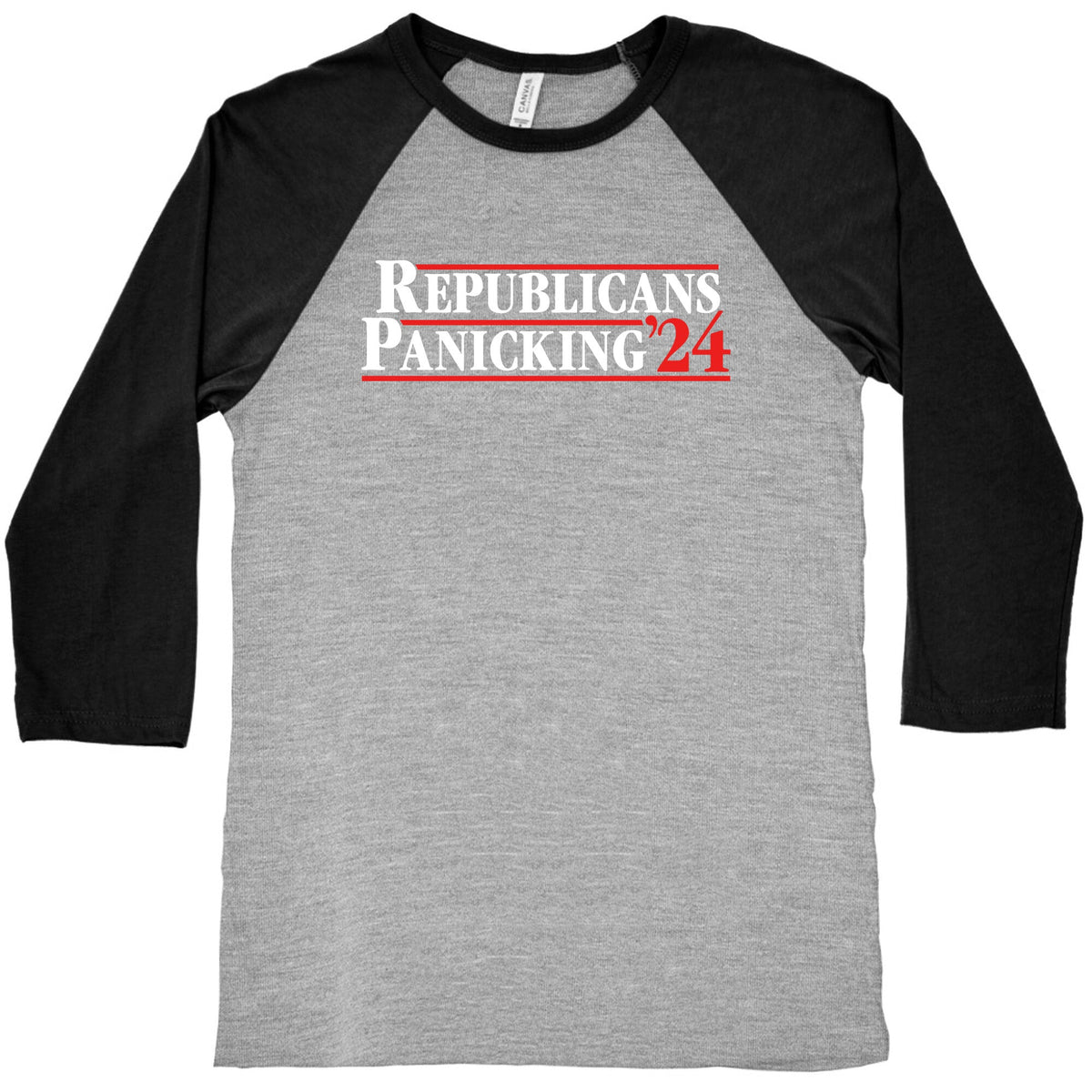 Republicans Panicking 2024 Baseball Tee Unisex
