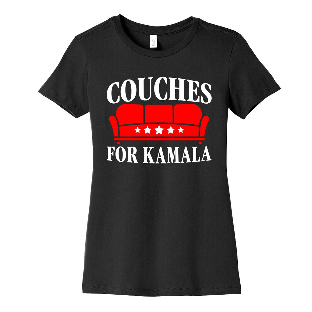 Couches For Kamala Womens Cotton Tee Unisex