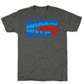 Harris Walz 2024 Retro Text Unisex Triblend Tee Unisex