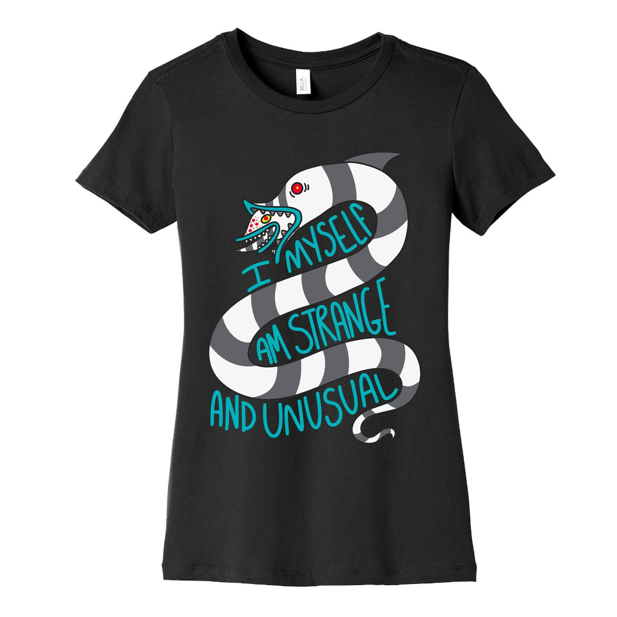 I Myself Am Strange and Unusual Womens Cotton Tee Unisex