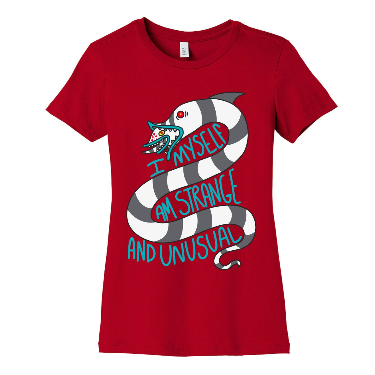 I Myself Am Strange and Unusual Womens Cotton Tee Unisex
