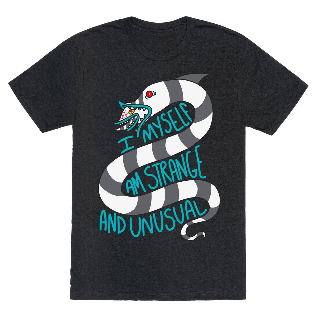 I Myself Am Strange and Unusual Unisex Triblend Tee Unisex