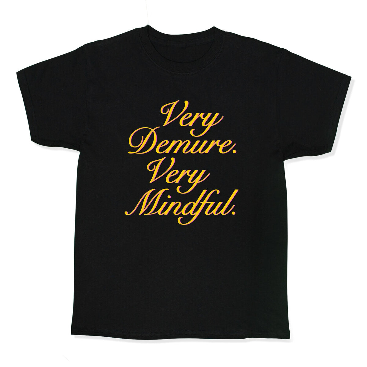 Very Demure. Very Mindful. Kids Tee Unisex