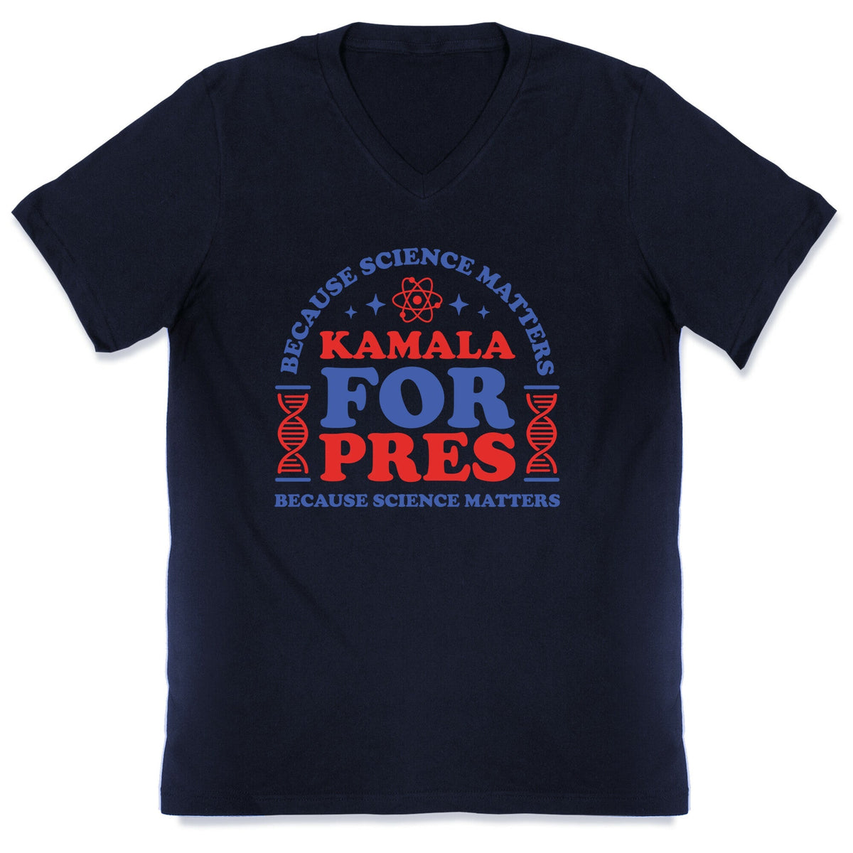 Kamala Because Science Matters V-Neck Unisex
