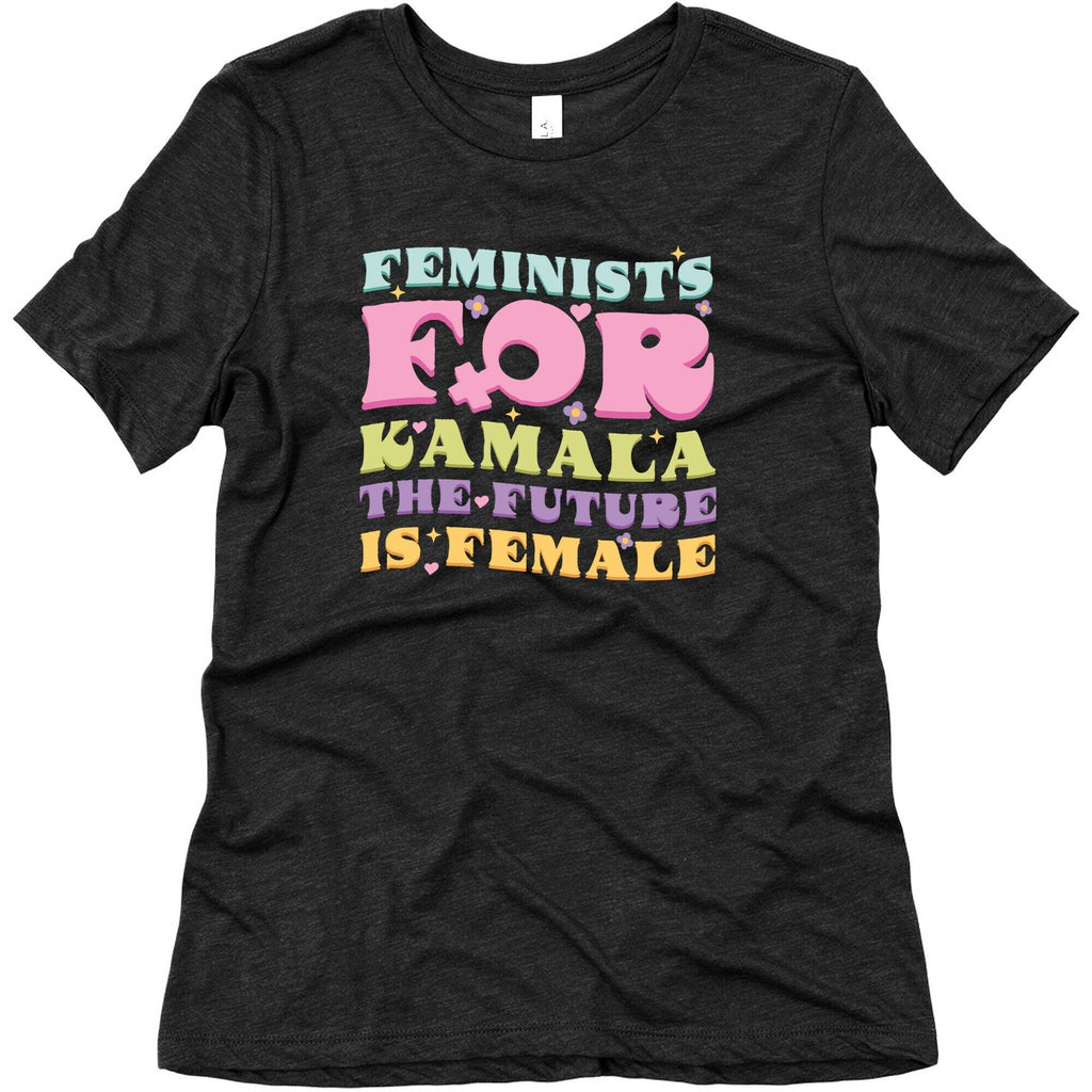 Feminists for Kamala Womens Triblend Tee Unisex