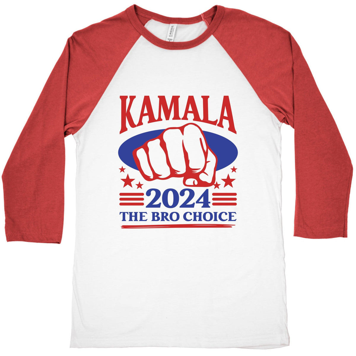 White Dudes for Kamala Baseball Tee Unisex