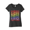 Kamala Leading With Pride Womens Triblend Tee Unisex