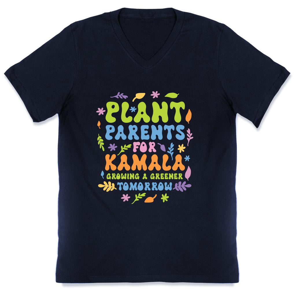 Plant Parents for Kamala V-Neck Unisex