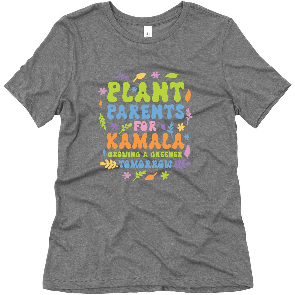 Plant Parents for Kamala Womens Triblend Tee Unisex