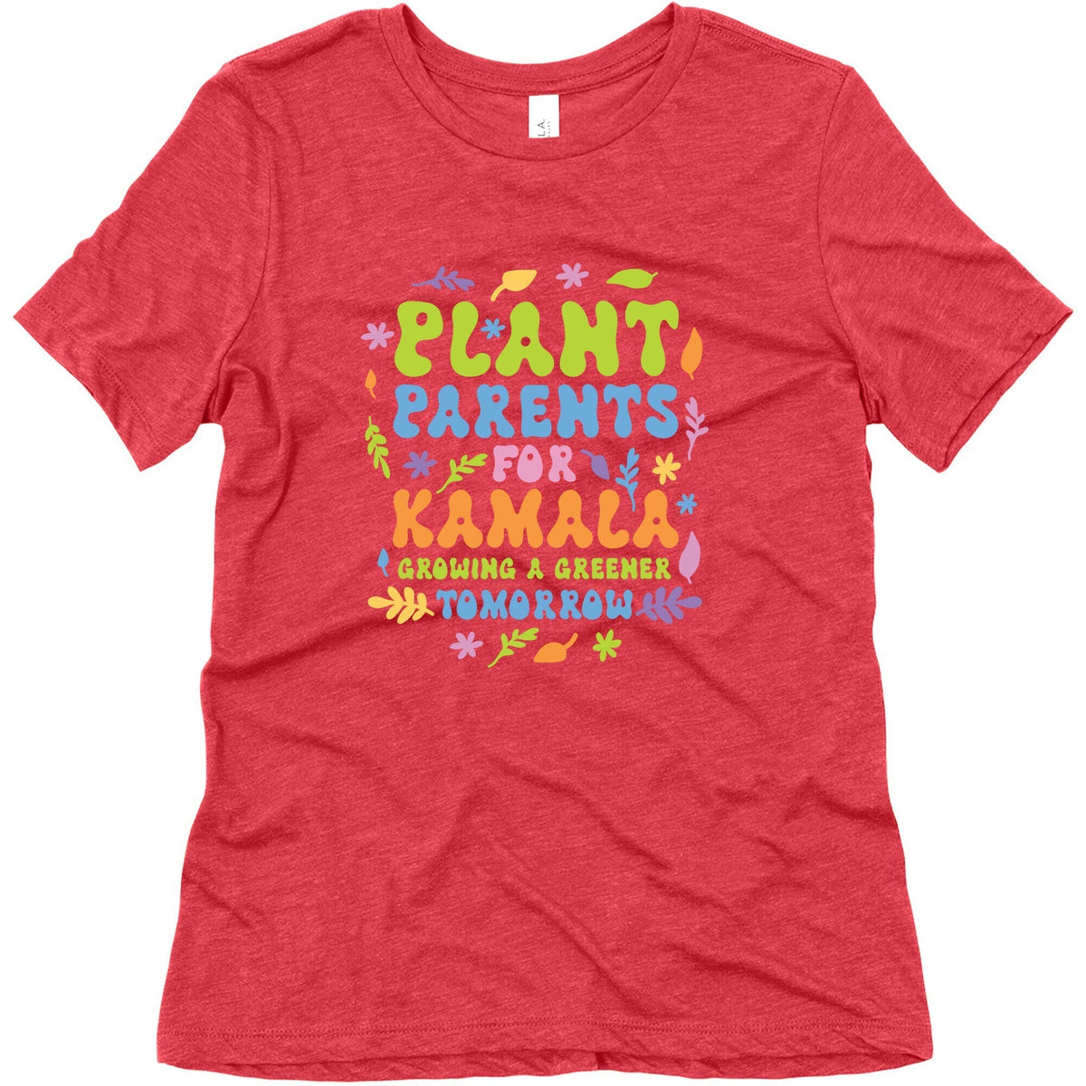 Plant Parents for Kamala Womens Triblend Tee Unisex