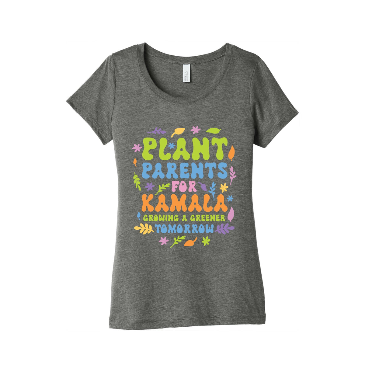 Plant Parents for Kamala Womens Triblend Tee Unisex