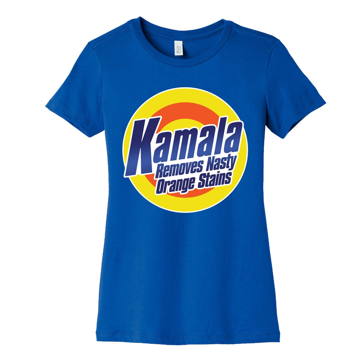 Kamala Removes Nasty Orange Stains Womens Cotton Tee Unisex