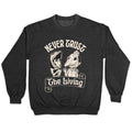 Beetlejuice Never Trust The Living Crewneck Unisex