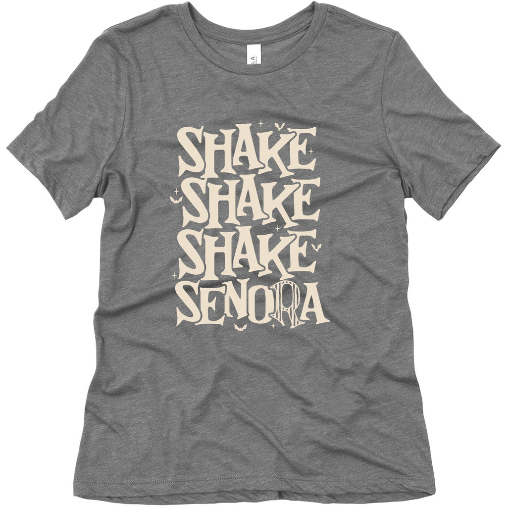 Beetlejuice Shake Senora Womens Triblend Tee Unisex