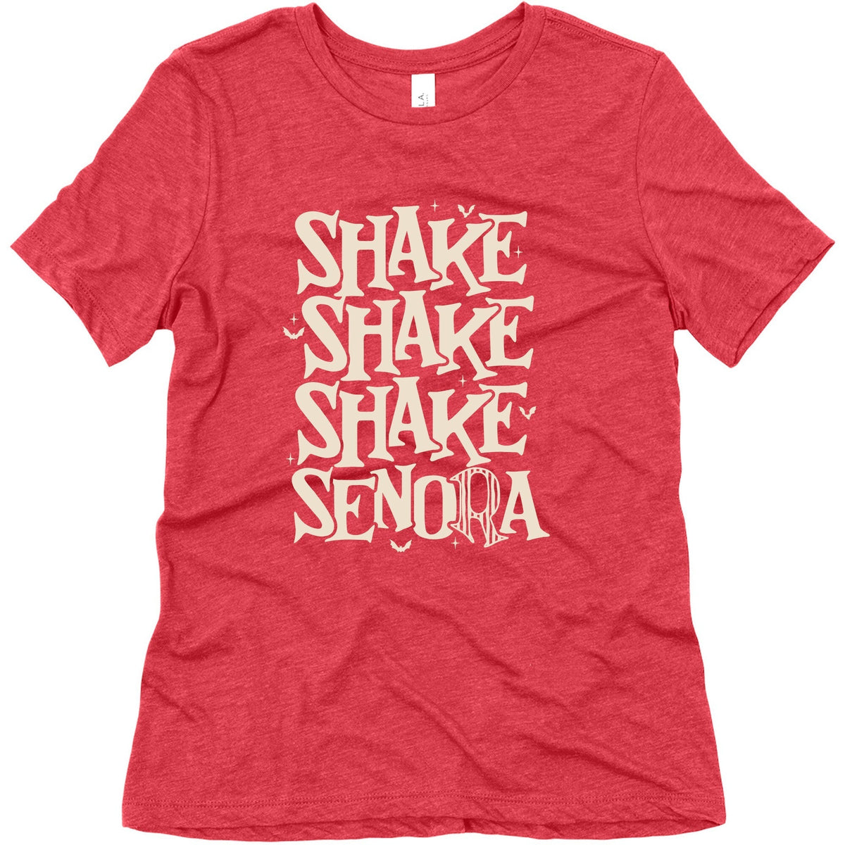 Beetlejuice Shake Senora Womens Triblend Tee Unisex