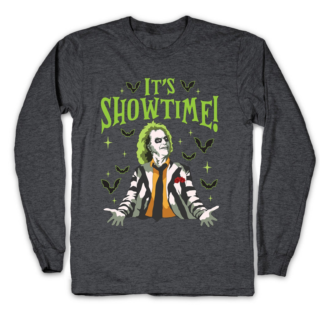 Beetlejuice Its Showtime Longsleeve Tee Unisex