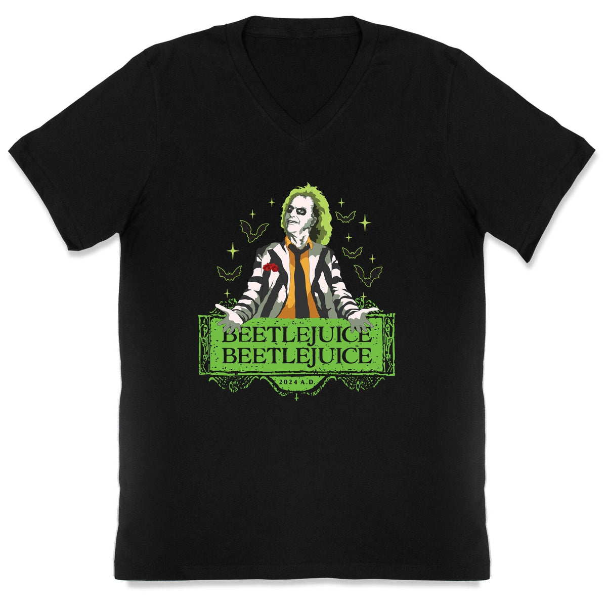 Beetlejuice Beetlejuice V-Neck Unisex