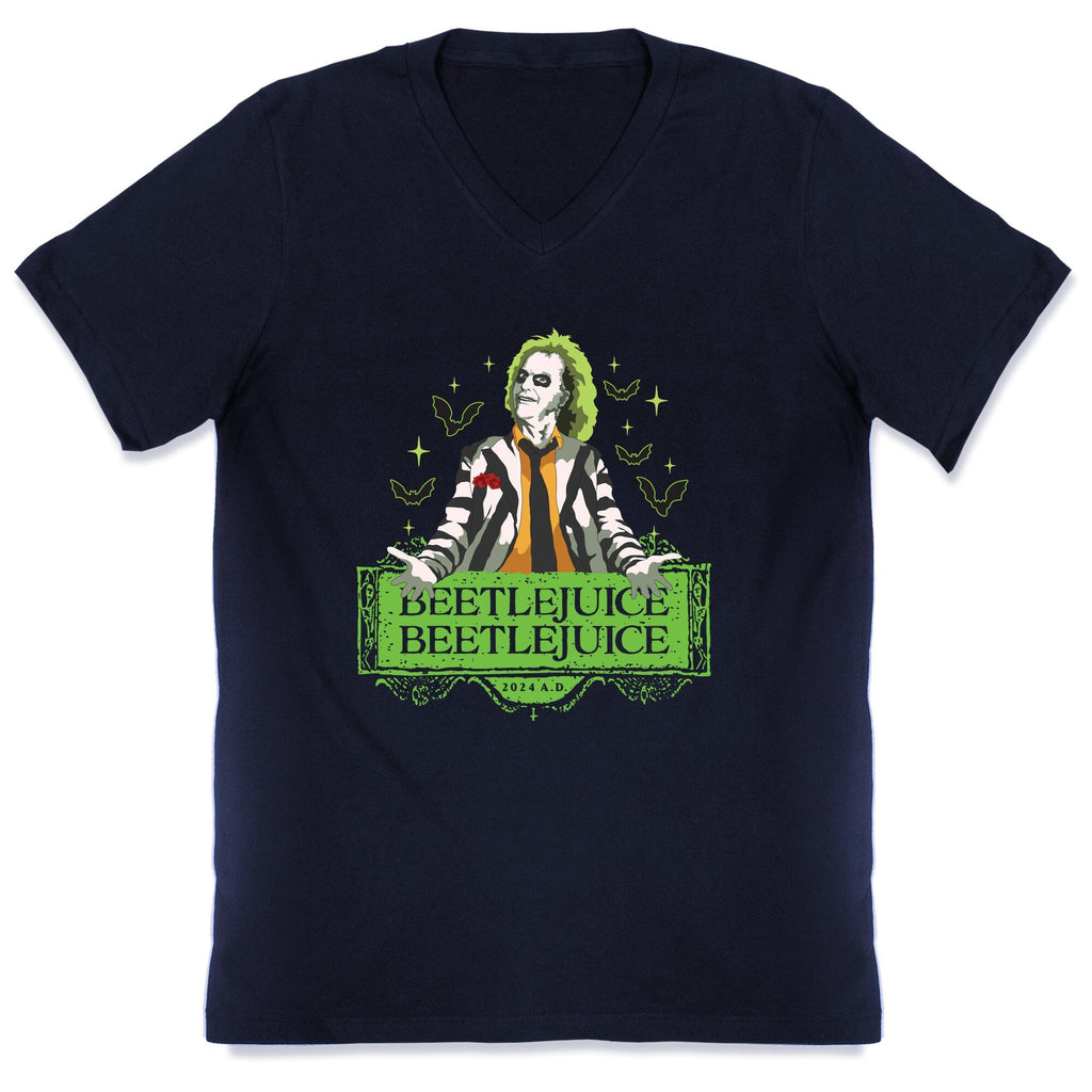 Beetlejuice Beetlejuice V-Neck Unisex