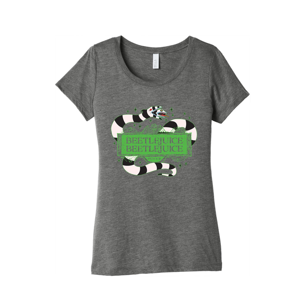 Beetlejuice Beetlejuice 2024 AD Womens Triblend Tee Unisex
