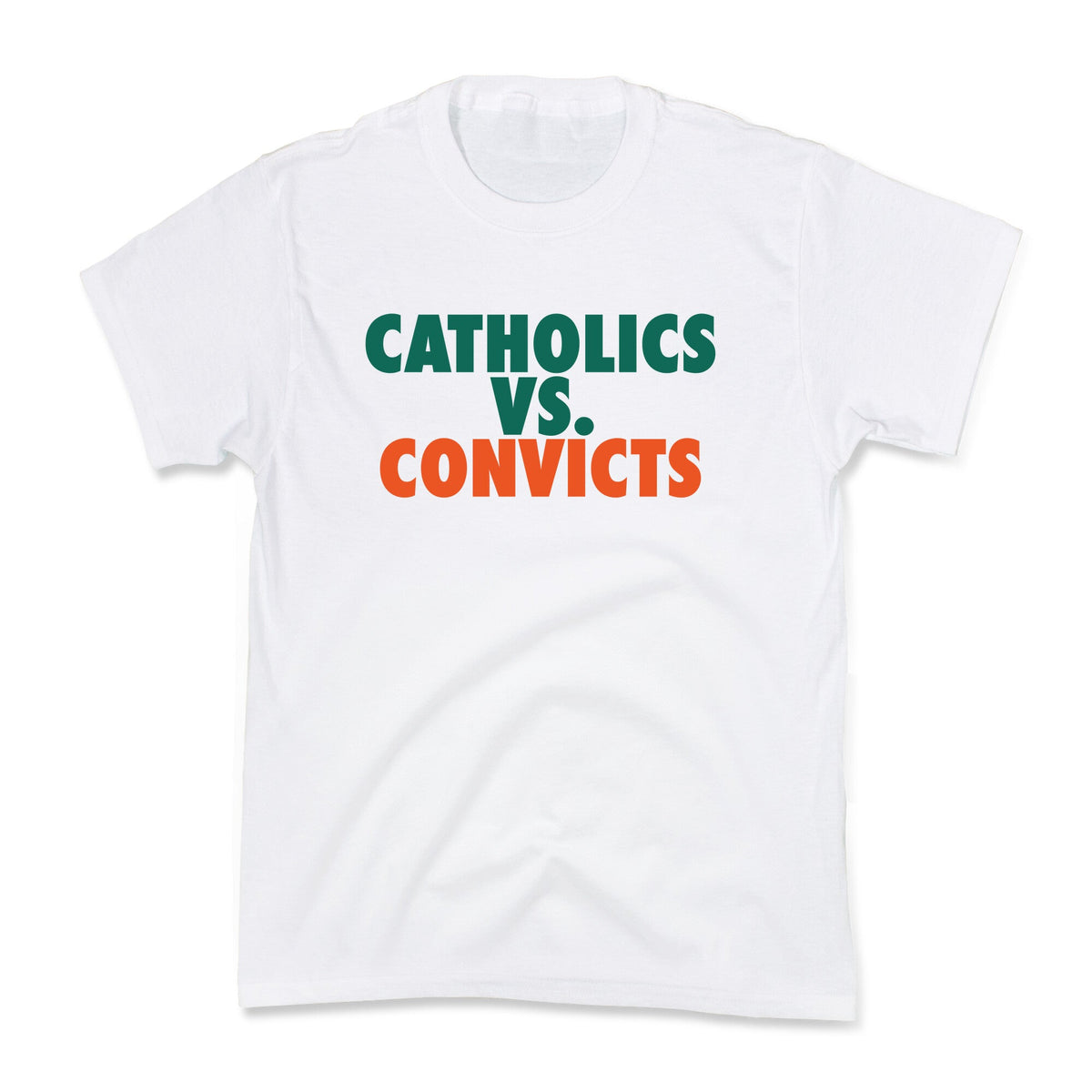 Catholics vs. Convicts Kids Tee Unisex