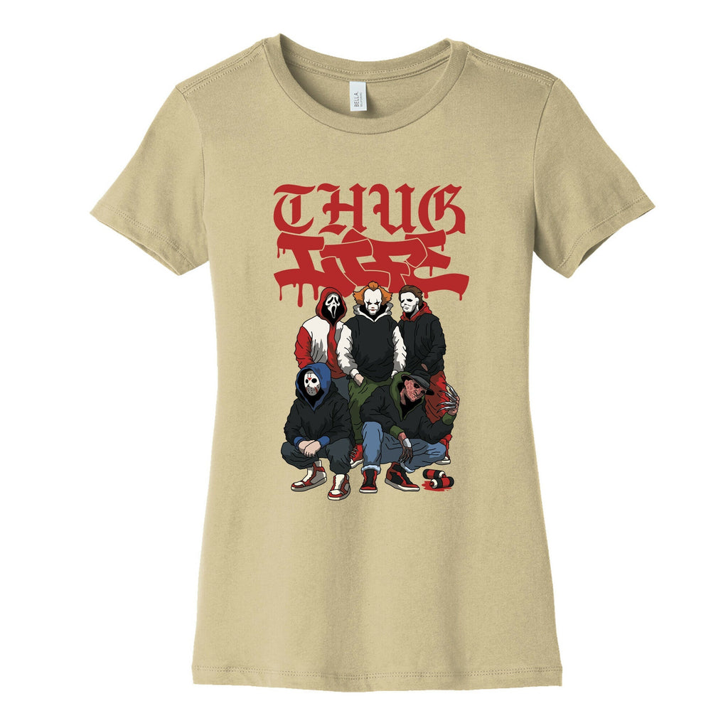 Thug Life Halloween Womens Cotton Tee Unisex
