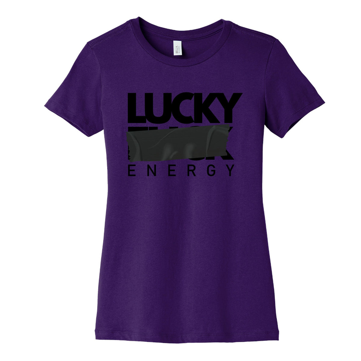 Lucky Energy Womens Cotton Tee Unisex