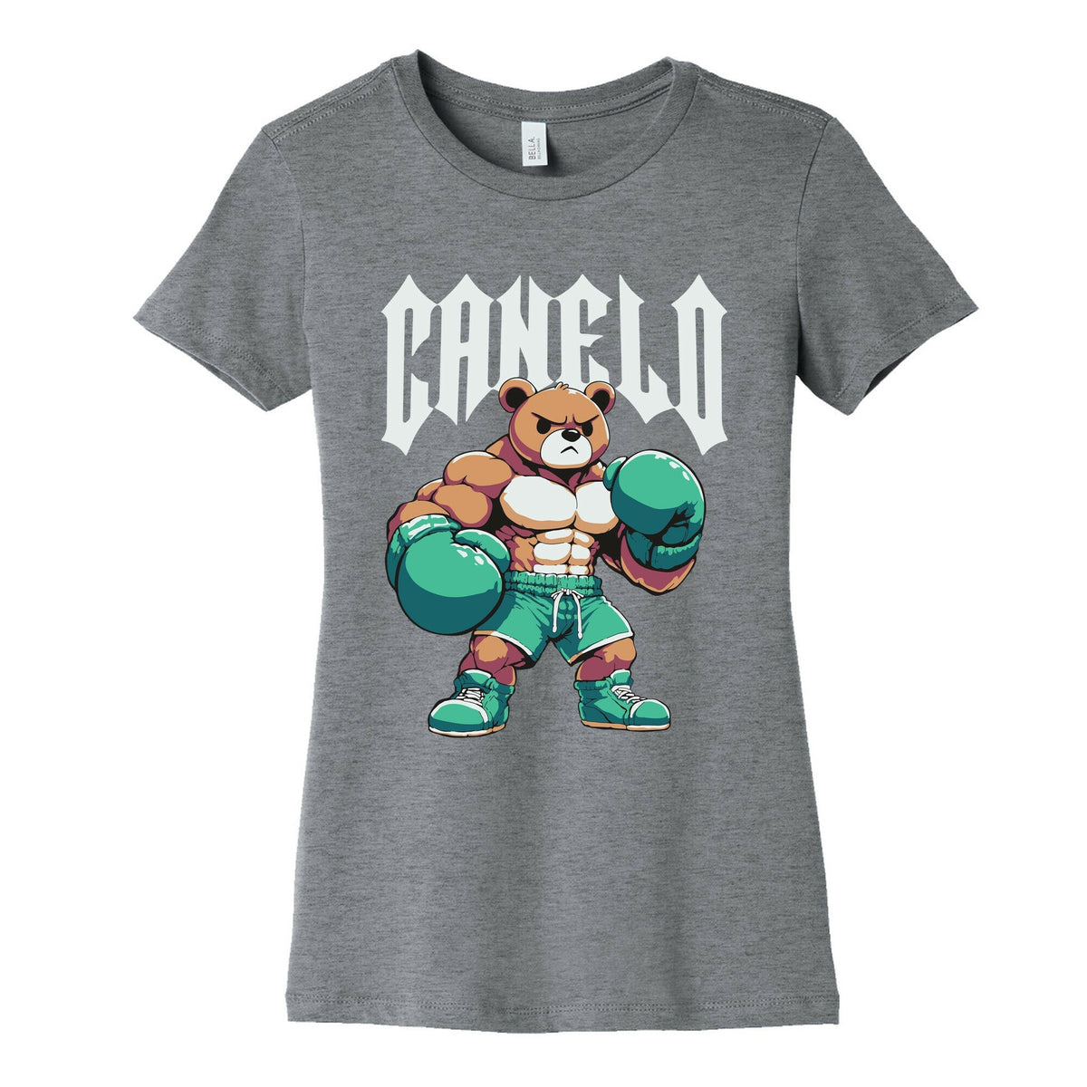 Canelo Teddy Bear Womens Cotton Tee Unisex