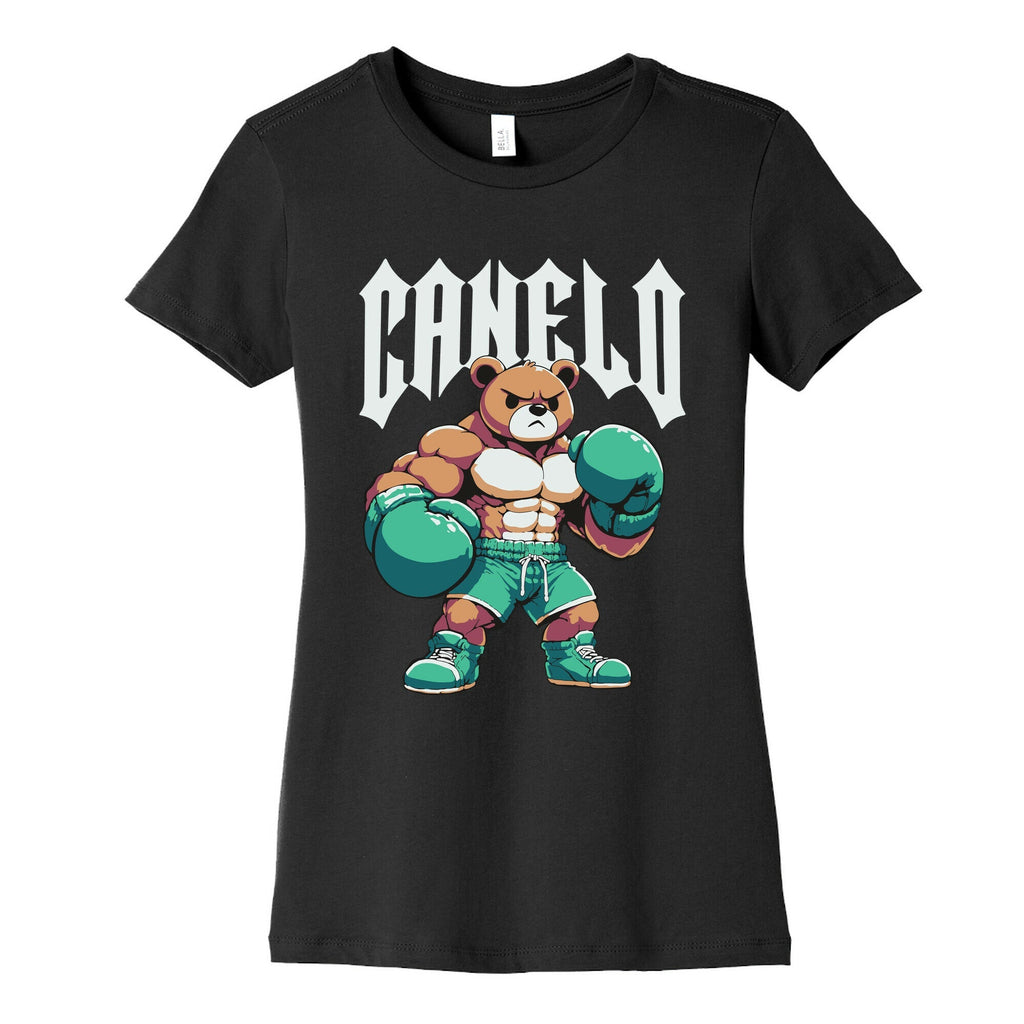 Canelo Teddy Bear Womens Cotton Tee Unisex