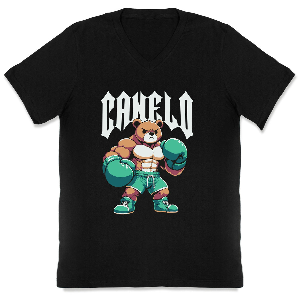 Canelo Teddy Bear V-Neck Unisex