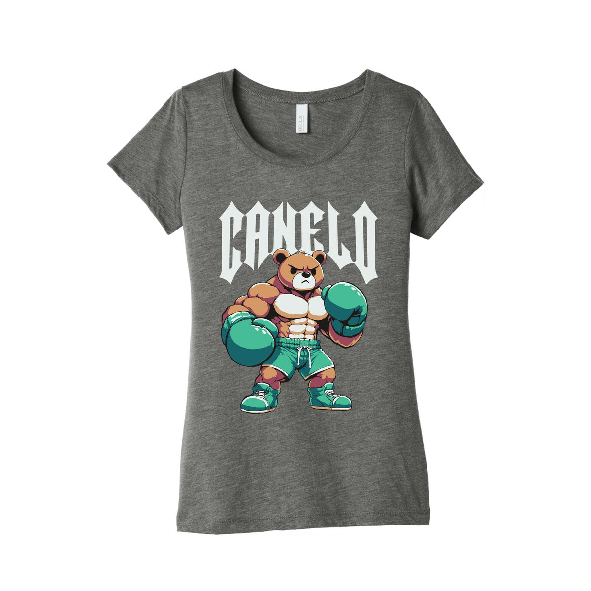 Canelo Teddy Bear Womens Triblend Tee Unisex