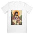 Moo Deng Jesus V-Neck Unisex