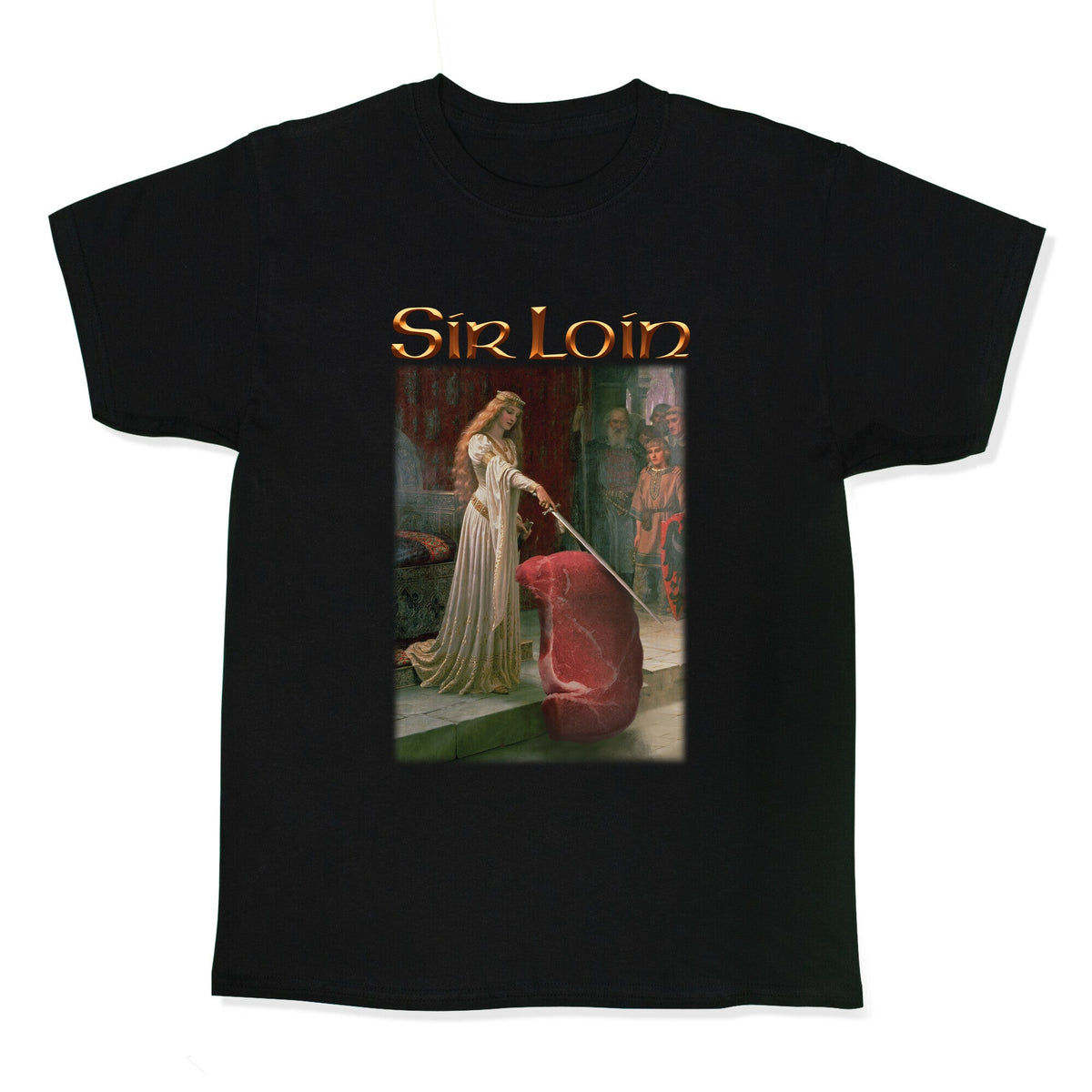 Sir Loin Steak Meme Kids Tee Unisex
