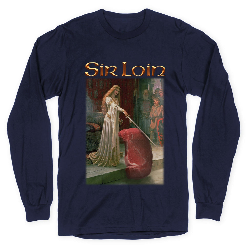 Sir Loin Steak Meme Longsleeve Tee Unisex