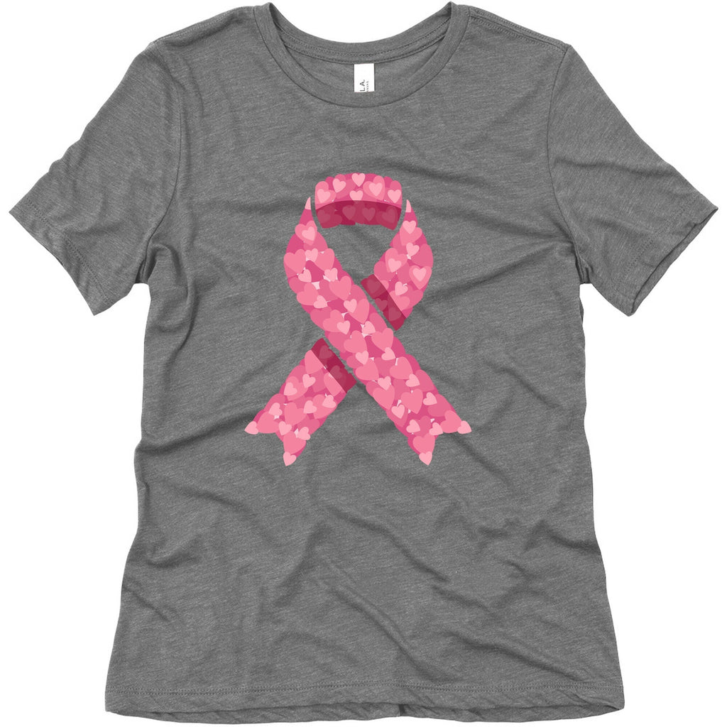 Pink Ribbon Womens Triblend Tee Unisex