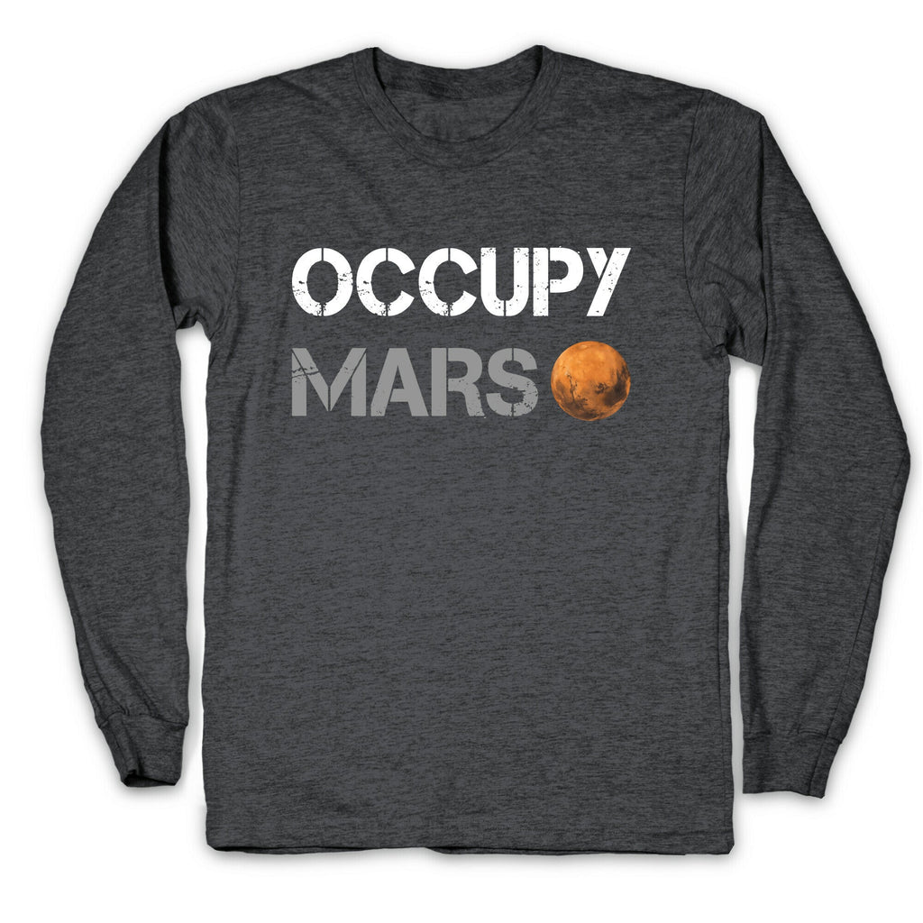 Occupy Mars Longsleeve Tee Unisex