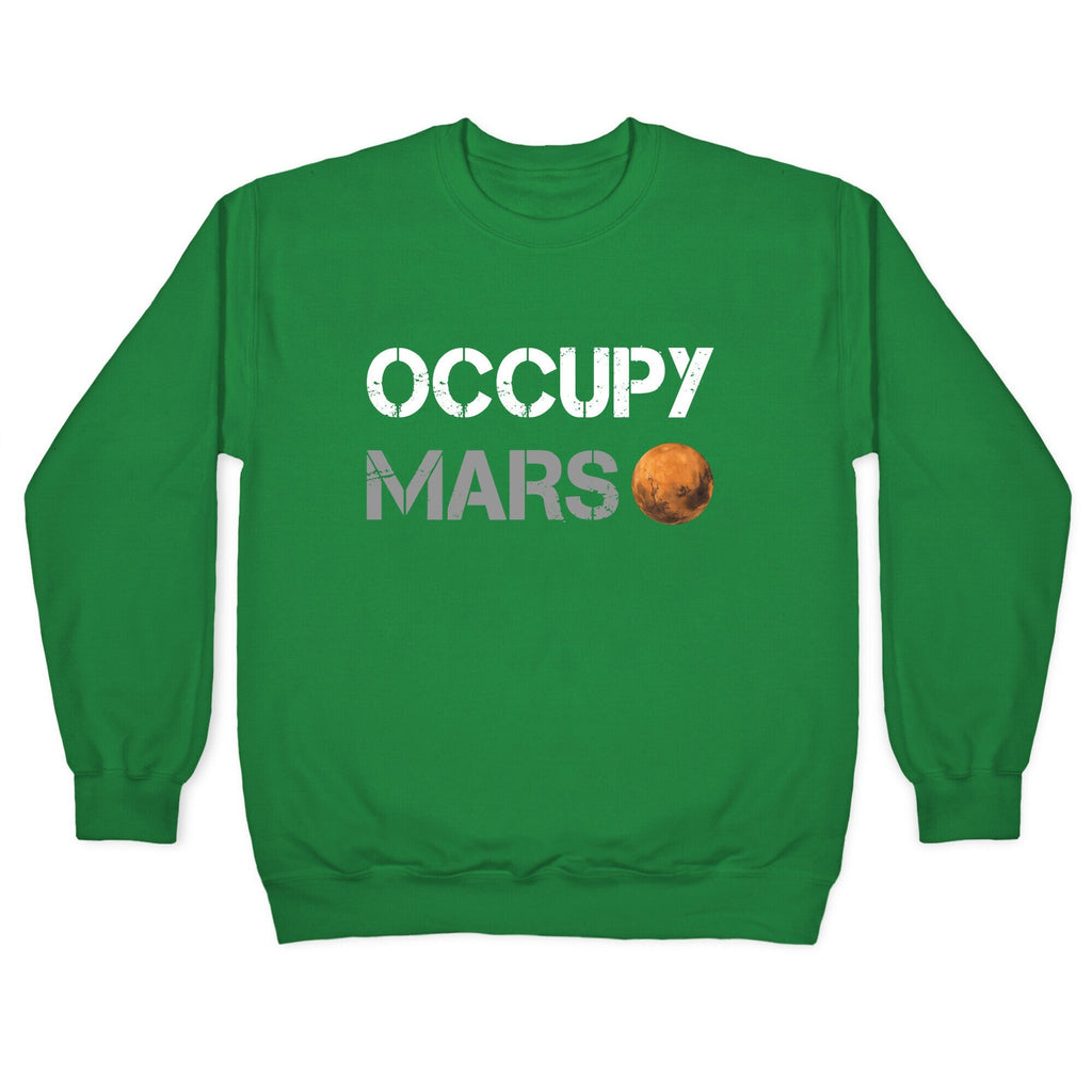 Occupy Mars Crewneck Unisex