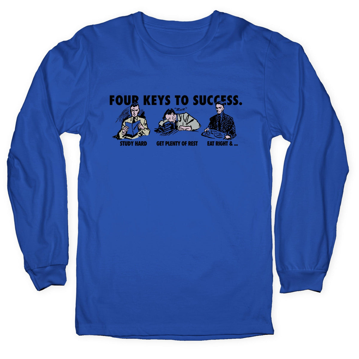 Four Keys to Success Longsleeve Tee Unisex
