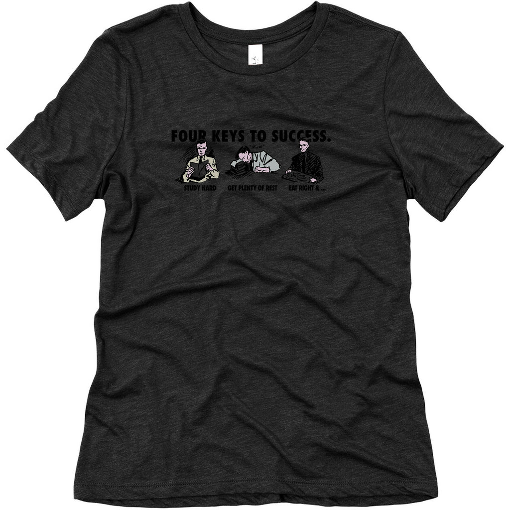Four Keys to Success Womens Triblend Tee Unisex