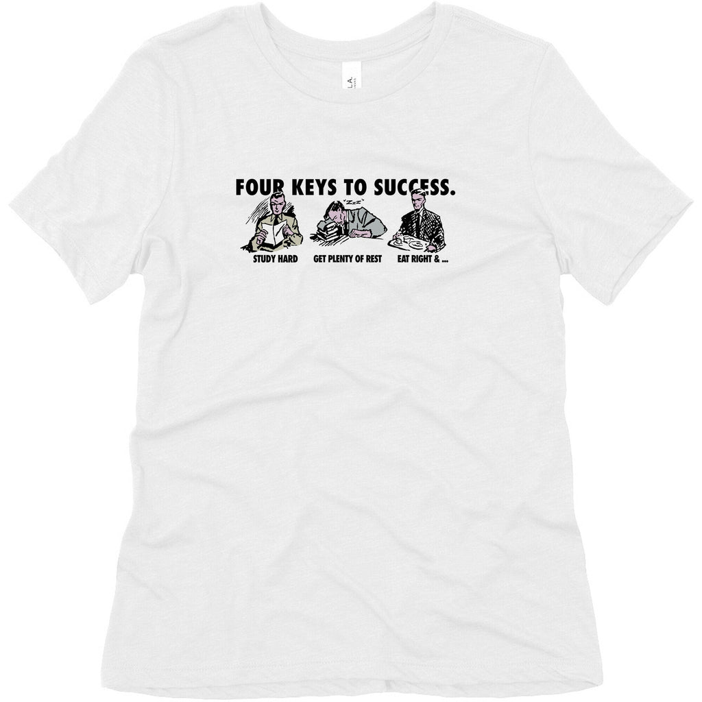 Four Keys to Success Womens Triblend Tee Unisex