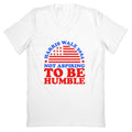 Not Aspiring To Be Humble Harris Walz V-Neck Unisex