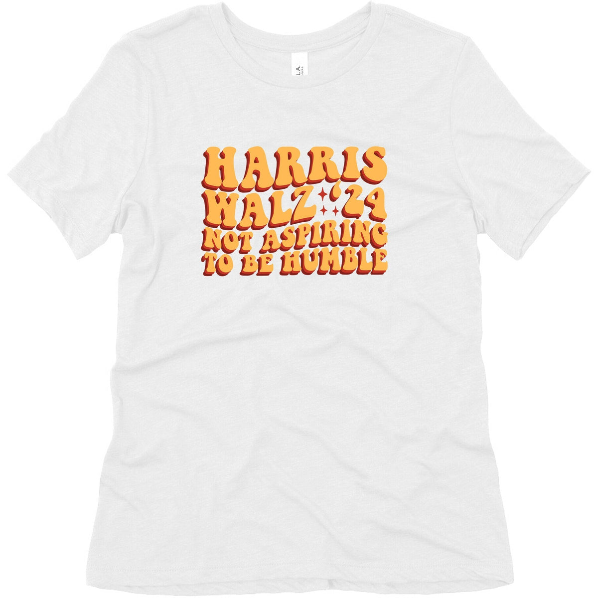 Kamala Not Aspiring To Be Humble Womens Triblend Tee Unisex