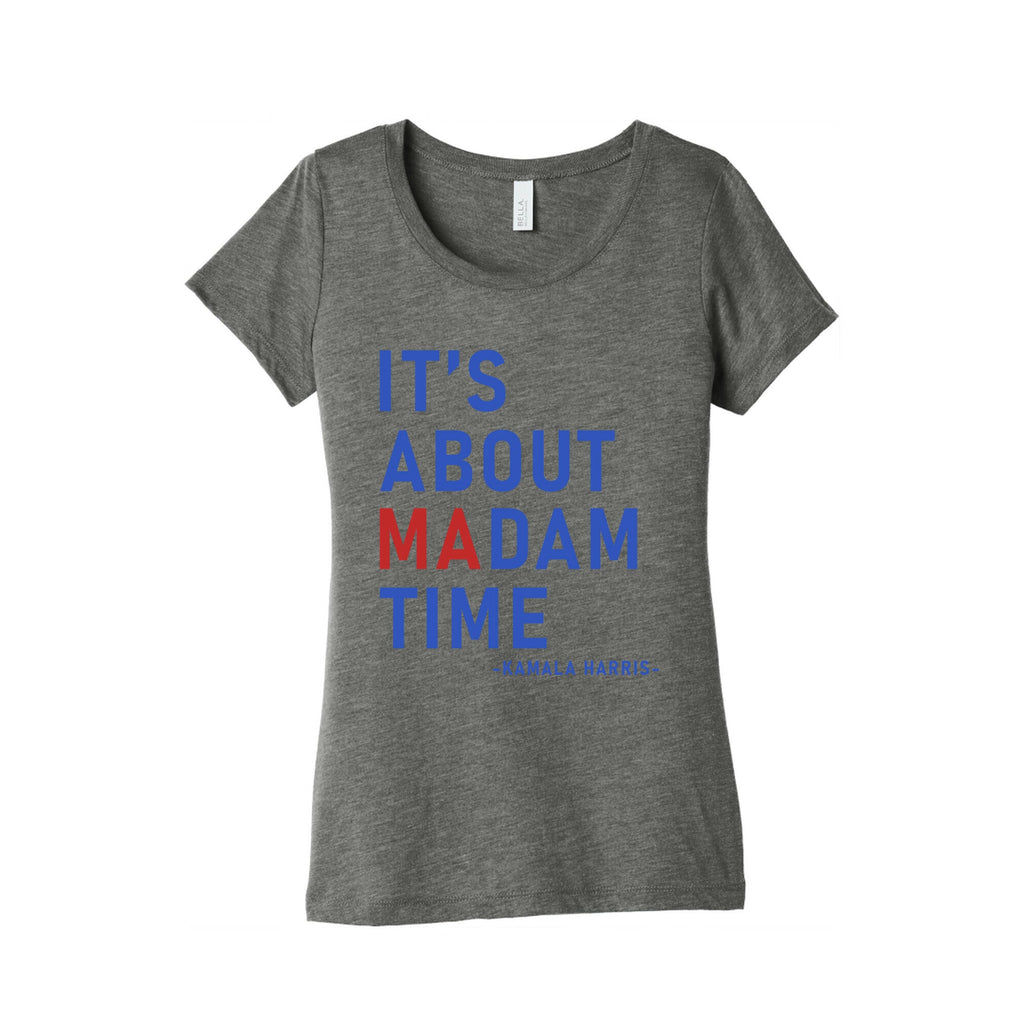 Its About Madam Time Kamala Womens Triblend Tee Unisex