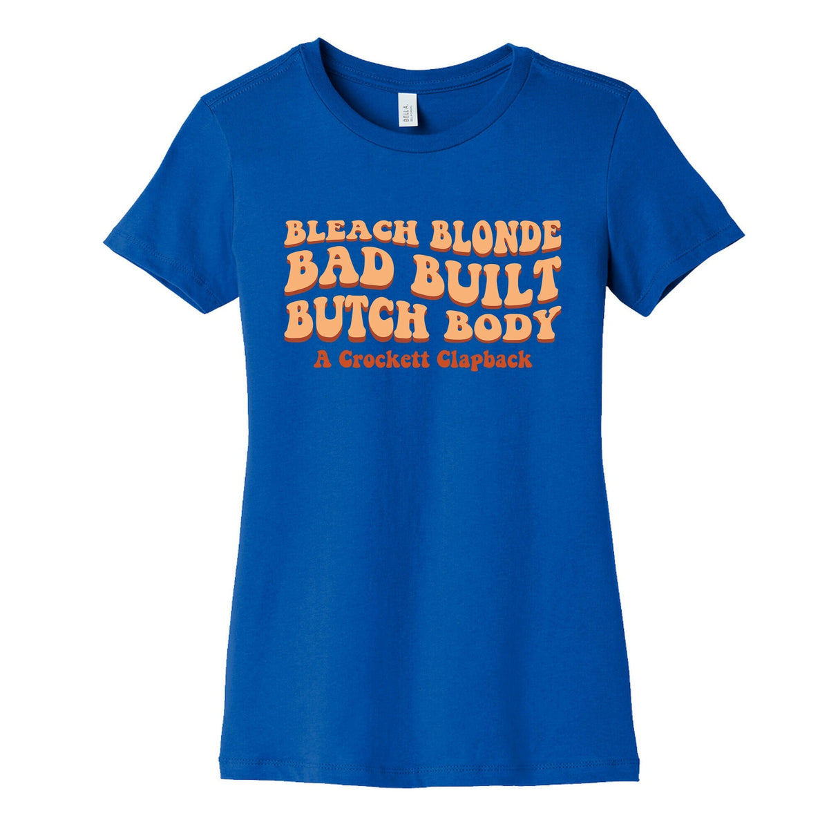 Jasmine Crockett Clapback Womens Cotton Tee Unisex