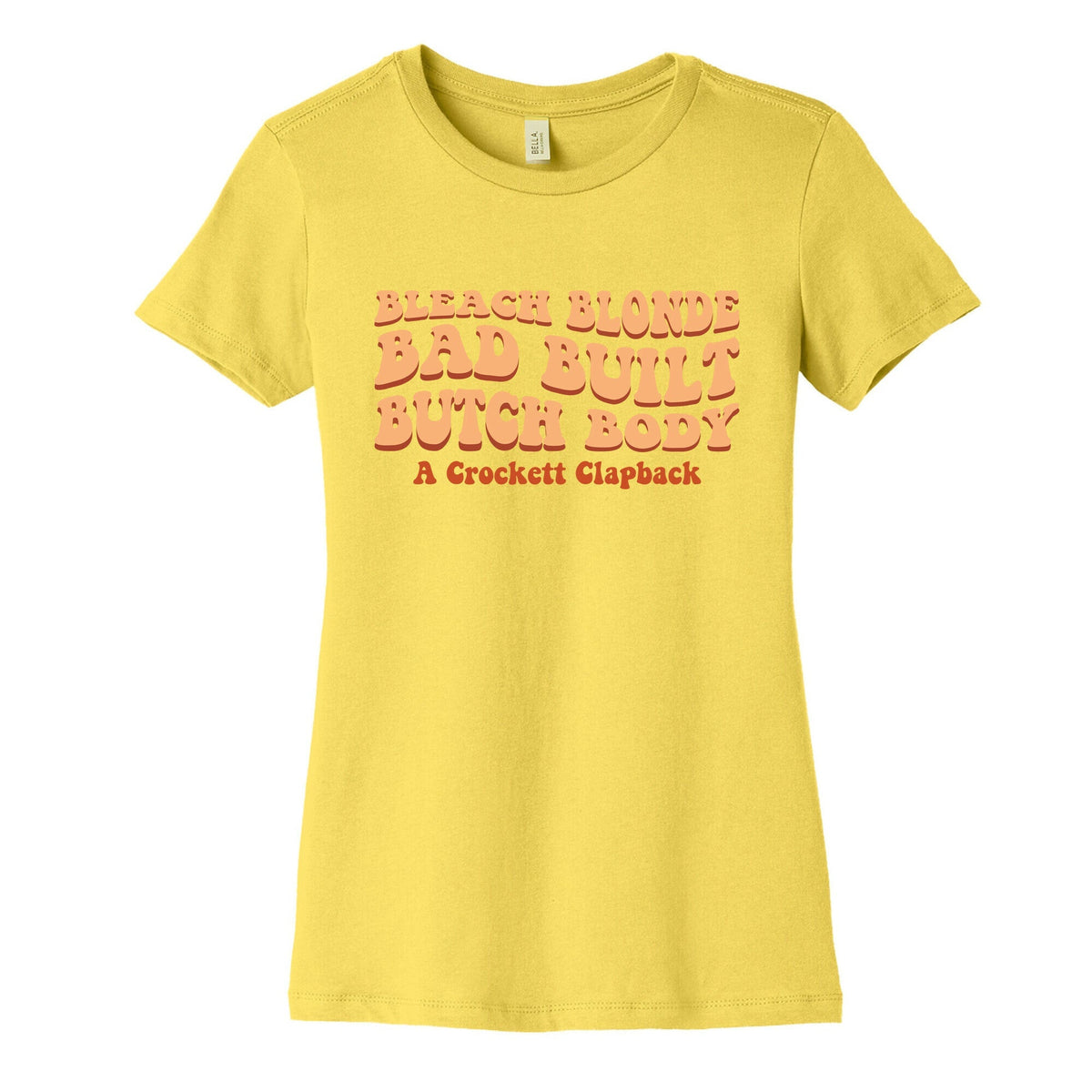 Jasmine Crockett Clapback Womens Cotton Tee Unisex