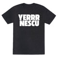 Yerrr Nescu White Text Unisex Triblend Tee Unisex