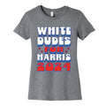 White Dudes for Harris Womens Cotton Tee Unisex